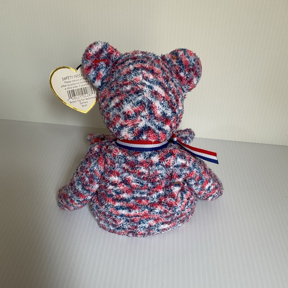 Ty Beanie Baby “USA” Bear 2000– Rare Patriotic Plush - Picture 4 of 11